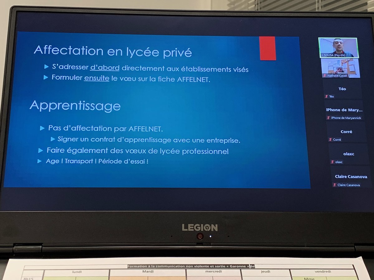 ClgEsquinanceLR's tweet photo. Réunion d'information sur l'orientation et l'affectation après la classe de 3ème. Retrouvez la présentation sur le site du collège. https://t.co/9G04cDhHSl