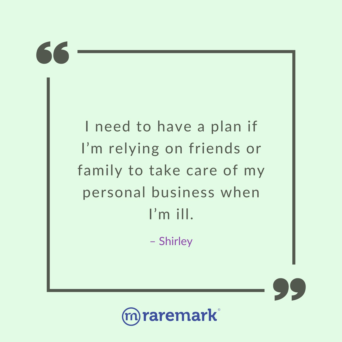What if you’re suddenly too ill to handle important tasks by yourself? Shirley shares some of her best tips about planning for life with an unpredictable health condition: bit.ly/3FEQ7zN #MakeTheRareReal

 #SickleCell #SickleCellWarrior #raredisease