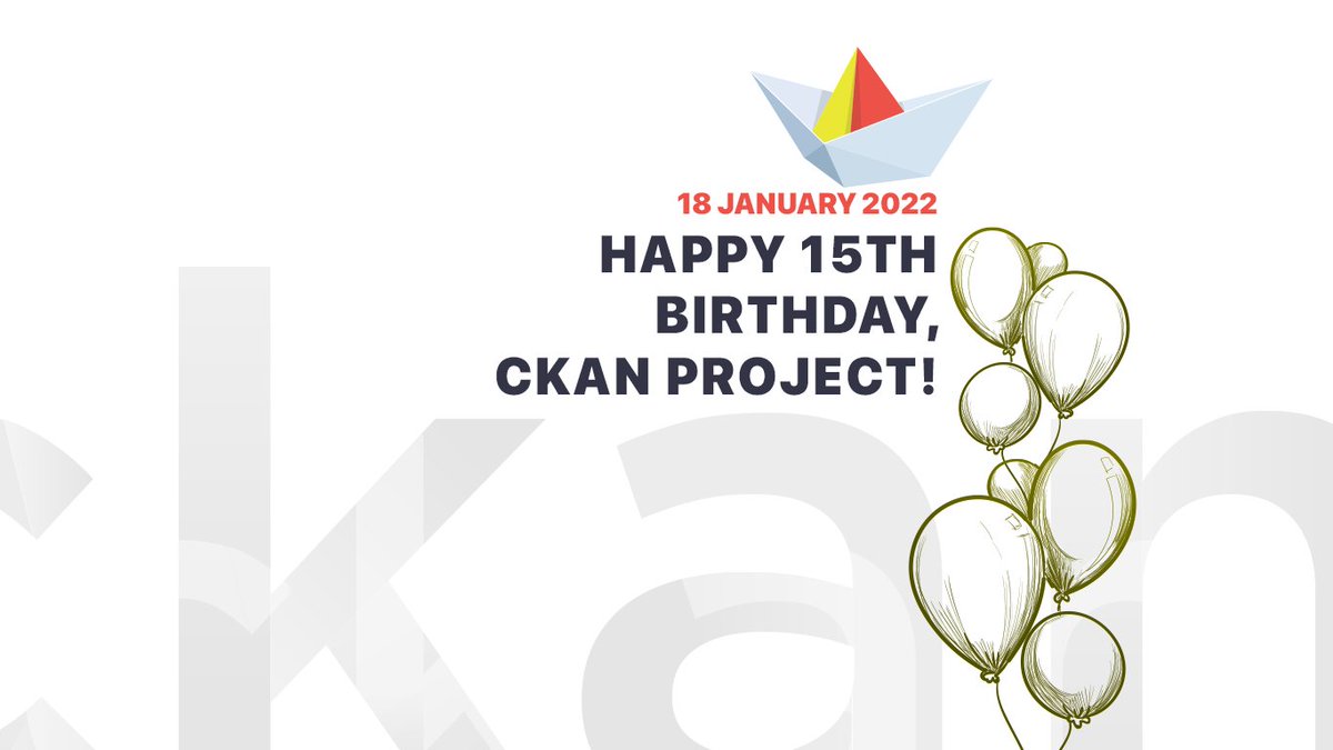 Happy 15th birthday, <a href="/CKANproject/">CKAN</a>!

The leading #OpenSourceSoftware with wide implications for dissemination of any #data!

#CKAN continues to evolve.

🎁 As a gift, we're sharing with u <a href="/rufuspollock/">rufuspollock 🌄</a>'s book The #OpenRevolution: openrevolution.net

#OpenData #DataManagement