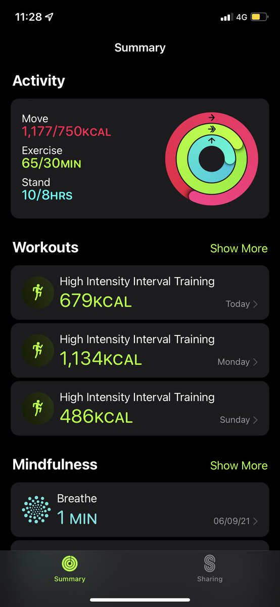 DivyanthSatya's tweet photo. #Day42 Today is yet another day, completed my daily move goals
#100daysoffitness #fitness #FitnessGoals https://t.co/PGO2Exhhub
