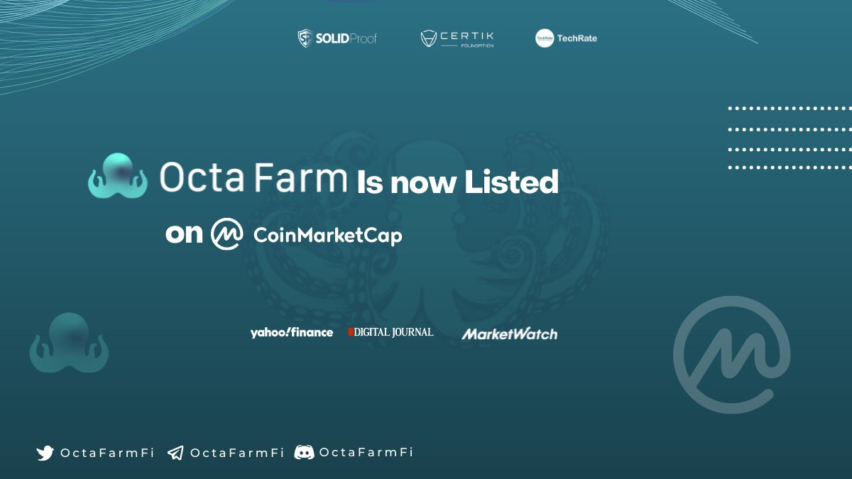 OctaFarmFi's tweet image. Octafarm.fi is now listed on Coinmarketcap
Say hello to the first, fully integrated auto-compounding protocol on BSC!

octafarmfi.medium.com/octafarm-fi-is…

coinmarketcap.com/currencies/oct…

#octafarm #BNB #bsc #binance #compoundstaking #autocompounding #staking