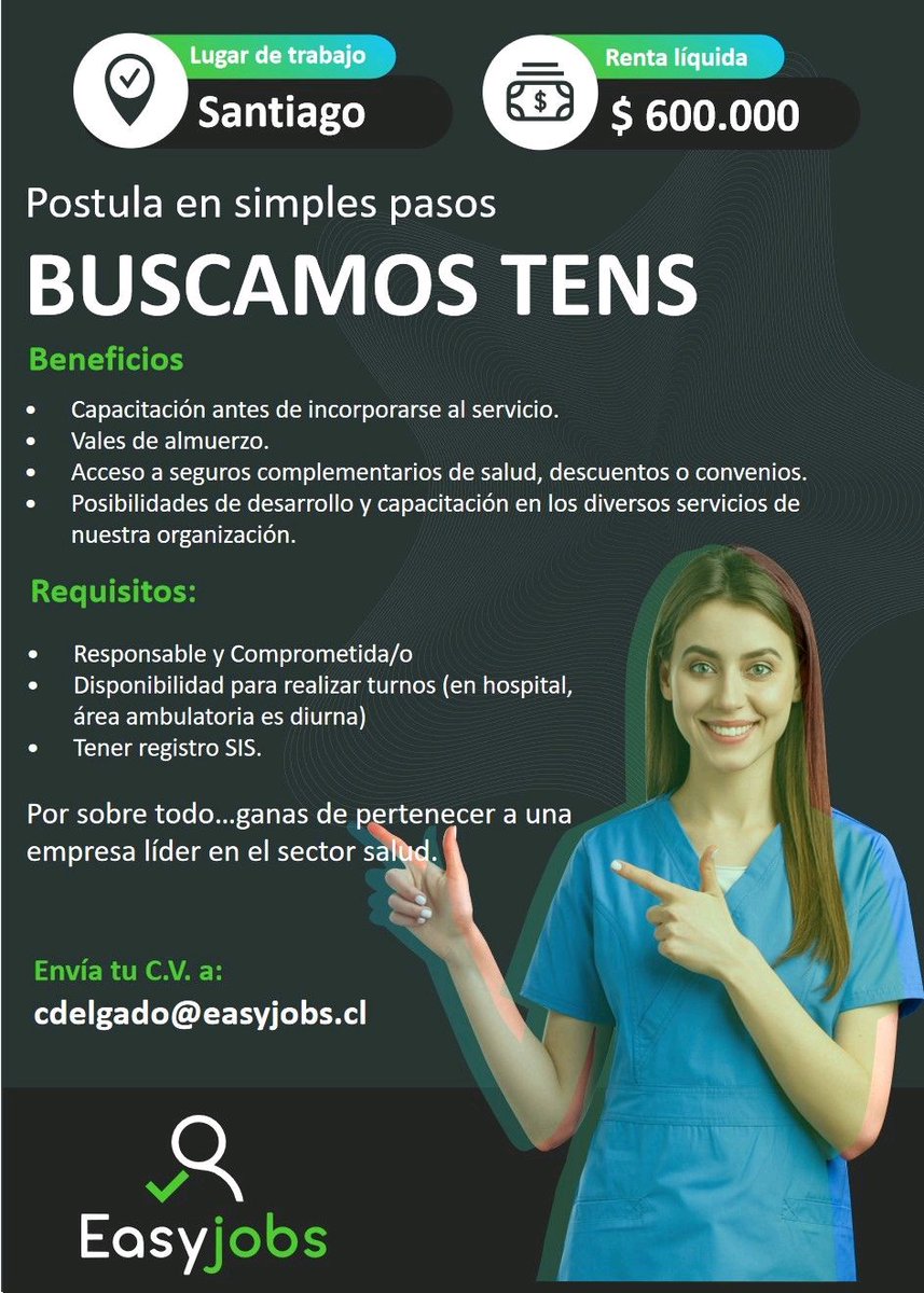 Oferta laboral
Comparta