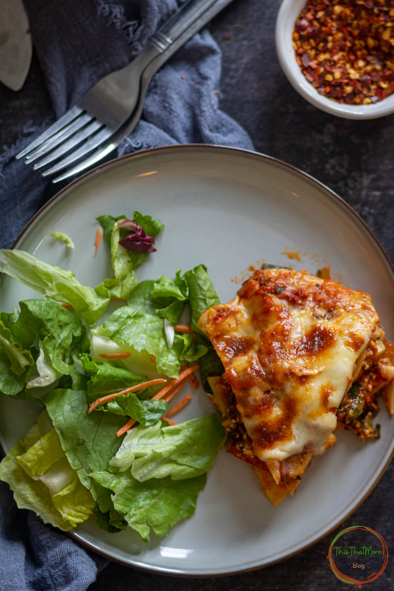 thisthatmore.blog/vegetable-lasa…
Vegetable Lasagna is made by the layering of tender vegetables, marinara sauce, with lots of cheese, and lasagna noodles in an Instant Pot. #vegetablelasagna #lasagna #instantpotrecipe #paneer #vegetarianrecipe