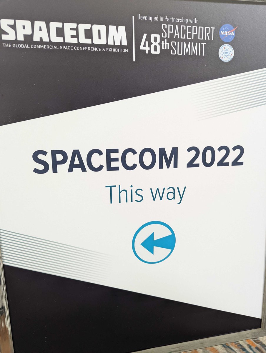 aerospikedb's tweet photo. Aerospike had a wonderful time at SpaceCom in Orlando. We hope to see all of you again soon! #SpaceCom #Realtime #Government https://t.co/BQX4PU24Ni