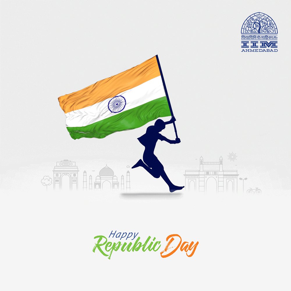 The IIMA community wishes you Happy Republic Day