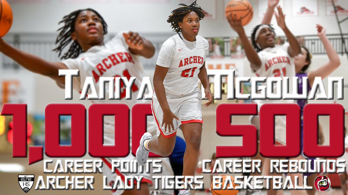 Archer WBB (@archerwbb) on Twitter photo Girls won over Meadowcreek 82-23. Congrats <a href="/mcgowan_taniya/">Taniya Mcgowan</a> for scoring 1000 pts and 500 rebounds! Girls won over Meadowcreek 82-23. Congrats <a href="/mcgowan_taniya/">Taniya Mcgowan</a> for scoring 1000 pts and 500 rebounds!