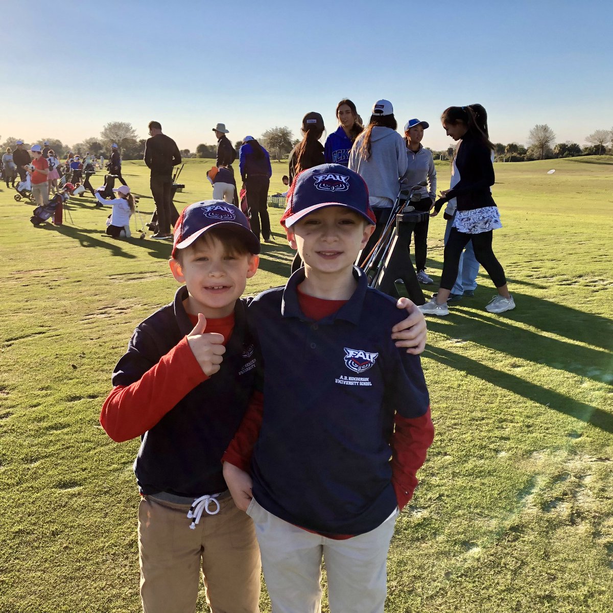 .<a href="/rachelrohanna/">Rachel Rohanna</a> welcomes <a href="/ADHUS_FAUHS/">ADHUS & FAU HS</a> <a href="/Athletic_Owls/">Owls Athletics</a> at Osprey Point Golf Course before <a href="/GainbridgeLPGA/">GainbridgeLPGA</a> Tournament at Boca Rio. #WinningInParadise