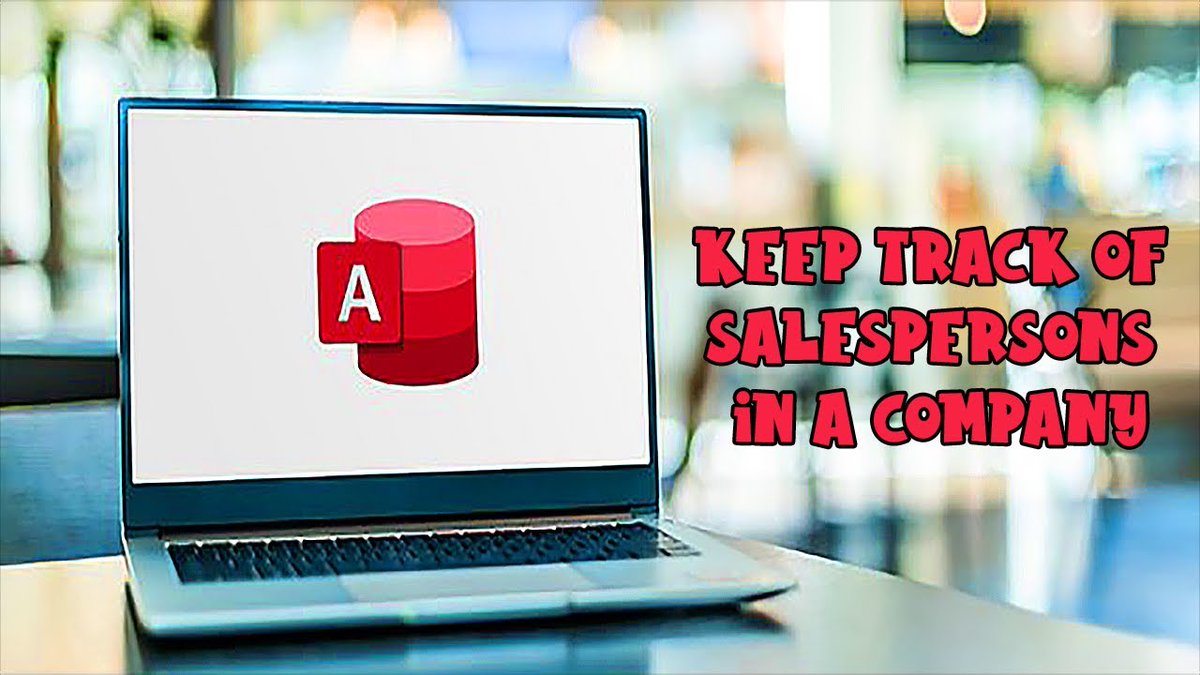 GeekForever12's tweet image. 🛢️Keep Track of Salespersons in a Company (Microsoft Access)
youtu.be/wyLlSjzQhdw

#MicrosoftAccess #Database #CreateDatabase