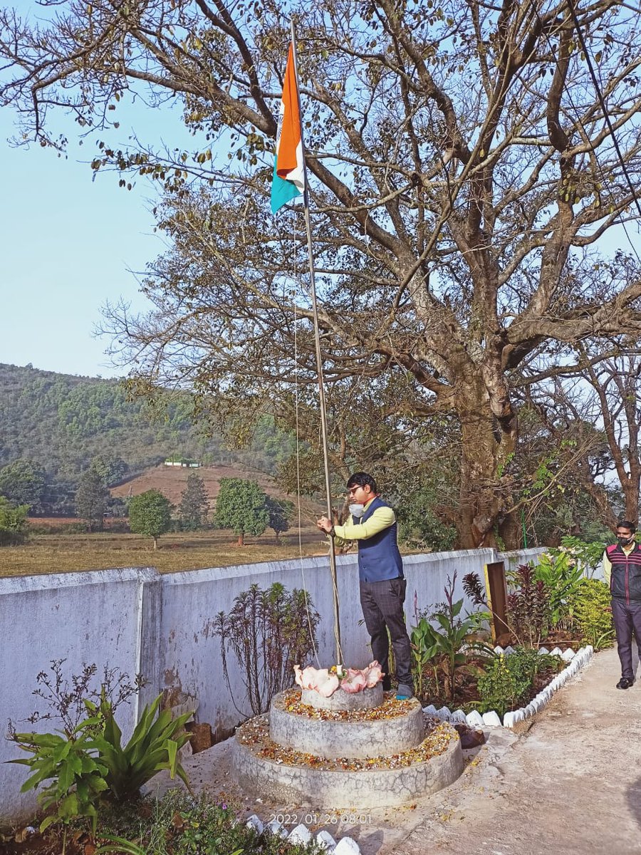 GLaxmipur's tweet photo. Celebrated 73rd republic day in Govt ITI Laxmipur. https://t.co/jX77ZgOgL3