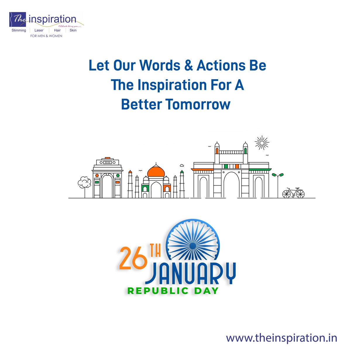 DInspirationC's tweet photo. Let us take an oath to our mother India that we will do everything that we can for our country's prosperity. Happy Republic Day! 🇮🇳

#republicday2022 #patriotism #proudIndian #proudcitizen #respect #motherland #motherIndia https://t.co/y2QmoZ9kqU