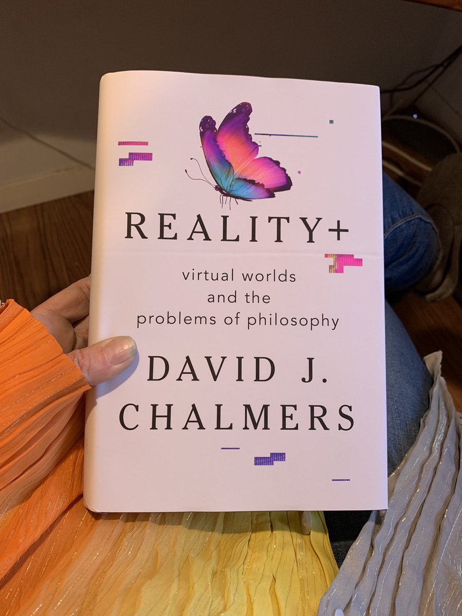 catelyn_orsini's tweet image. The colors are more vibrant and the book has more heft in the flesh than the image online. A #book about #VR with physical pages. #realityplus
