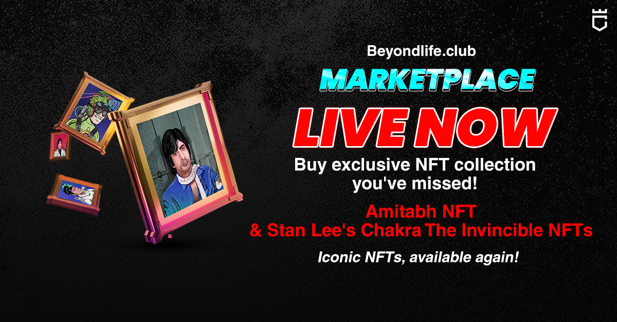 beyondlifeclub's tweet photo. Buy the NFTs you have missed out on!
Available again! Live now!

The marketplace is live now, buy your favorite NFT collection
https://t.co/iFa4h90nX2 

Presented by @beyondlifeclub
Powered by @Guardian_NFT https://t.co/OnsFMNLYKq