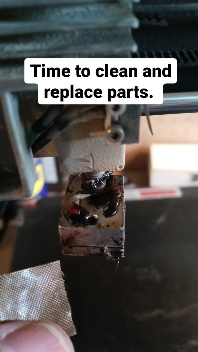 BURT__3D's tweet photo. Well seems like I found my issue. Lol

#Burt3d #3dprinting #fixing #rebuild #3dprintingcompany #SmallBusiness #homebusiness #3dprinterrepair https://t.co/hRKMkedDVT