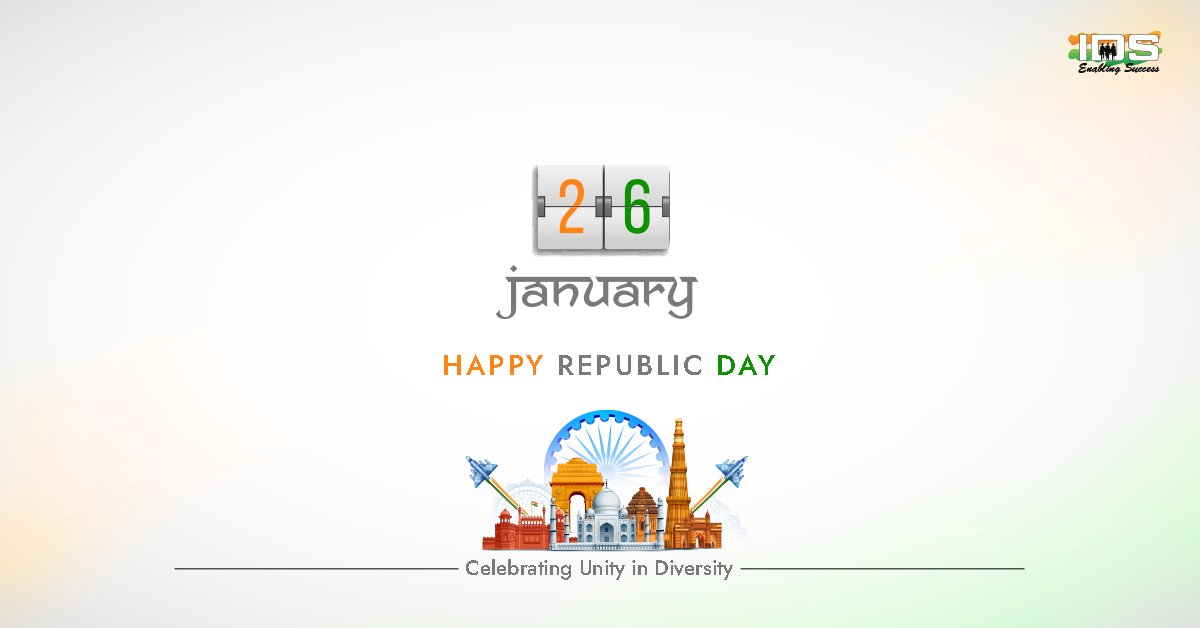 IDSInfotechLTD's tweet photo. As we approach the 73rd Republic day, let us #rejoice, #embrace, and take #pride in the #diversity that makes up our nation.
Thanking every citizen of India who contributed to making this nation great.
#republicday #republicdayindia #RepublicDay2022 #26january #makingindiagreat https://t.co/GfpALZyUJX