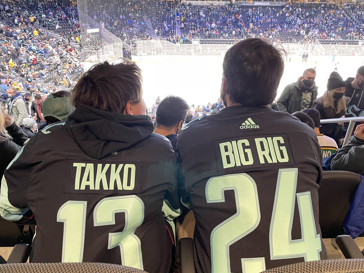 What a great time with the Wilson Boys at <a href="/SeattleKraken/">Seattle Kraken</a> #seakraken