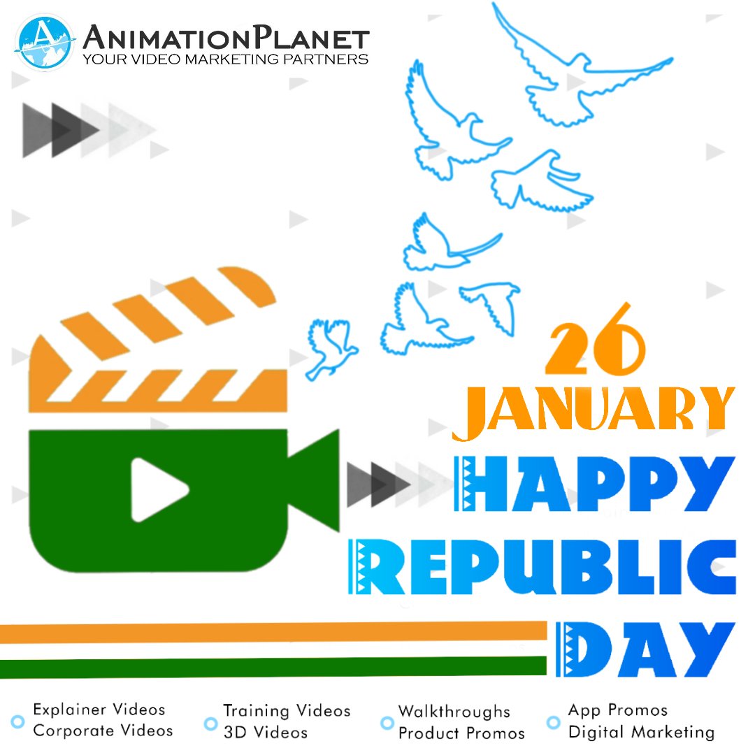 AnimationPlane2's tweet photo. Freedom Has Come With The Sacrifices Of Our Freedom Fighters, So Let's Pledge To Protect It.🙌🏻🤝🏻
Team AnimationPlanet Wish You A Happy Republic Day! 🇮🇳😊
#HappyRepublicDay #RepublicDay2022 #AnimationPlanet #India #Pune #26Jaunary https://t.co/s5xiSF6nyB