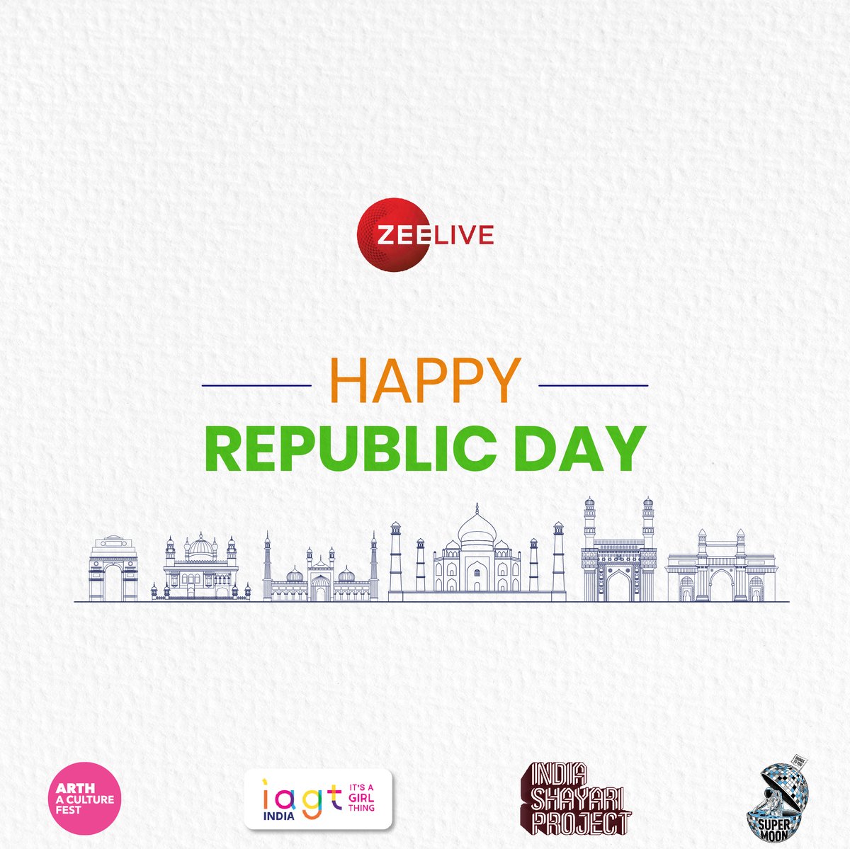 May the spirit of democracy only grow stronger as the years go on. Zee Live wishes you a very Happy Republic Day 🇮🇳
.
#RepublicDay 
#ZeeLive