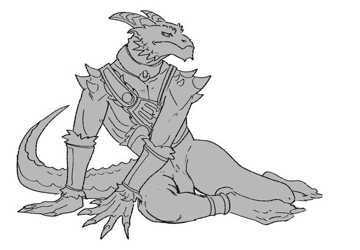 TeethTentacles's tweet photo. #sketch #furry #scalie #dragonborn https://t.co/wCvkWZs9cb