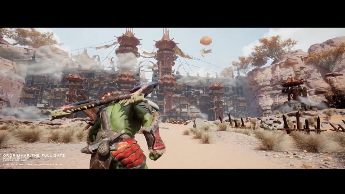 Hyperaxcel's tweet photo. ORGRIMMAR THE FULL-GATE in UE5
New video in my YouTube Channel : AXCEL777 

https://t.co/hgZ3xxL3jT

#orgrimmar #ue5 #unrealengine #unrealengine5 #warcraft #wow #nanite #lumen #warcraft3 #worldofwarcraft #doratar #gamedesign #gameart #environmentart https://t.co/Mg3ko7t1z1