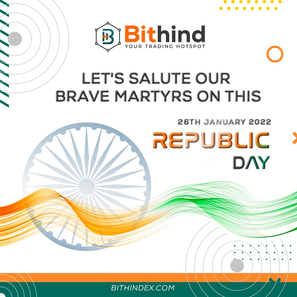 bithindexchange's tweet photo. Wishing one and all a very happy and prosperous Republic Day. Let us all pledge to contribute and build India as nation that leads the way for the world. #HappyRepublicDay https://t.co/SETK9gD8oU