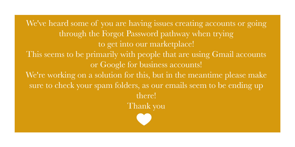 The_NOBO's tweet photo. We heard some of you are having issues creating accounts or going through the forgot password pathway... https://t.co/OcFfhlz187