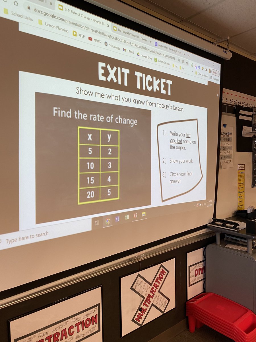 Took Friday’s PD to heart and implemented an exit ticket to my lesson today to bring back a sense of closure to my lessons! #datadriveninstruction #trackyourprogress <a href="/ISD882/">Monticello School District</a>
