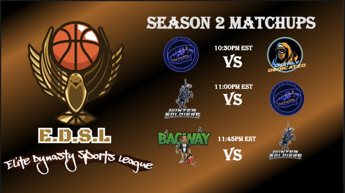 Elite Dynasty Sports League tweet media