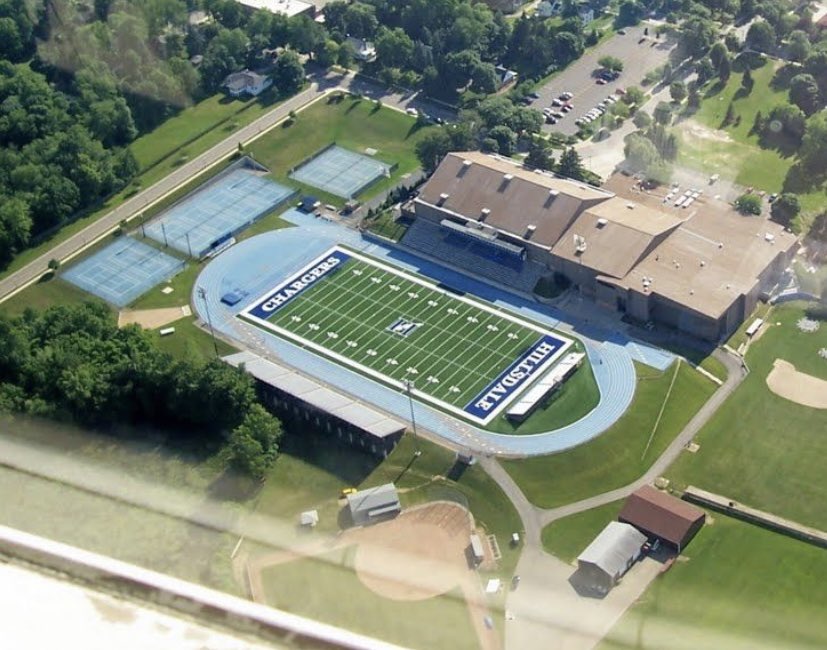 After a great workout and visit I am very thankful to have received on offer to continue my academic and football career at <a href="/Hillsdale_FB/">Hillsdale Football</a> 🔵⚪️ Go Chargers! <a href="/coach_galvan/">Nick Galvan</a> <a href="/novifootball/">Novi Football</a> <a href="/KornblueKicking/">Brandon Kornblue</a>