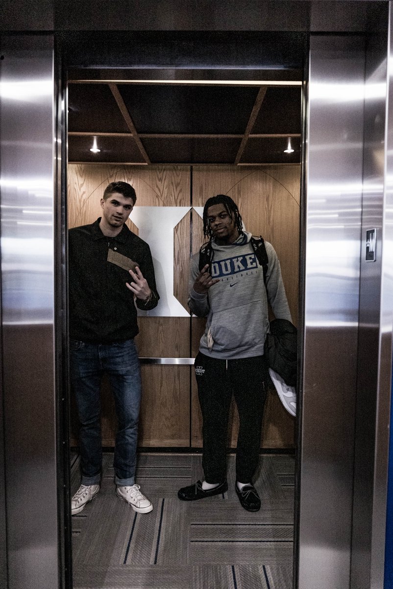 DukeMBB's tweet photo. quick pre-game fit check #DukeFits https://t.co/FlJ1bMce3b