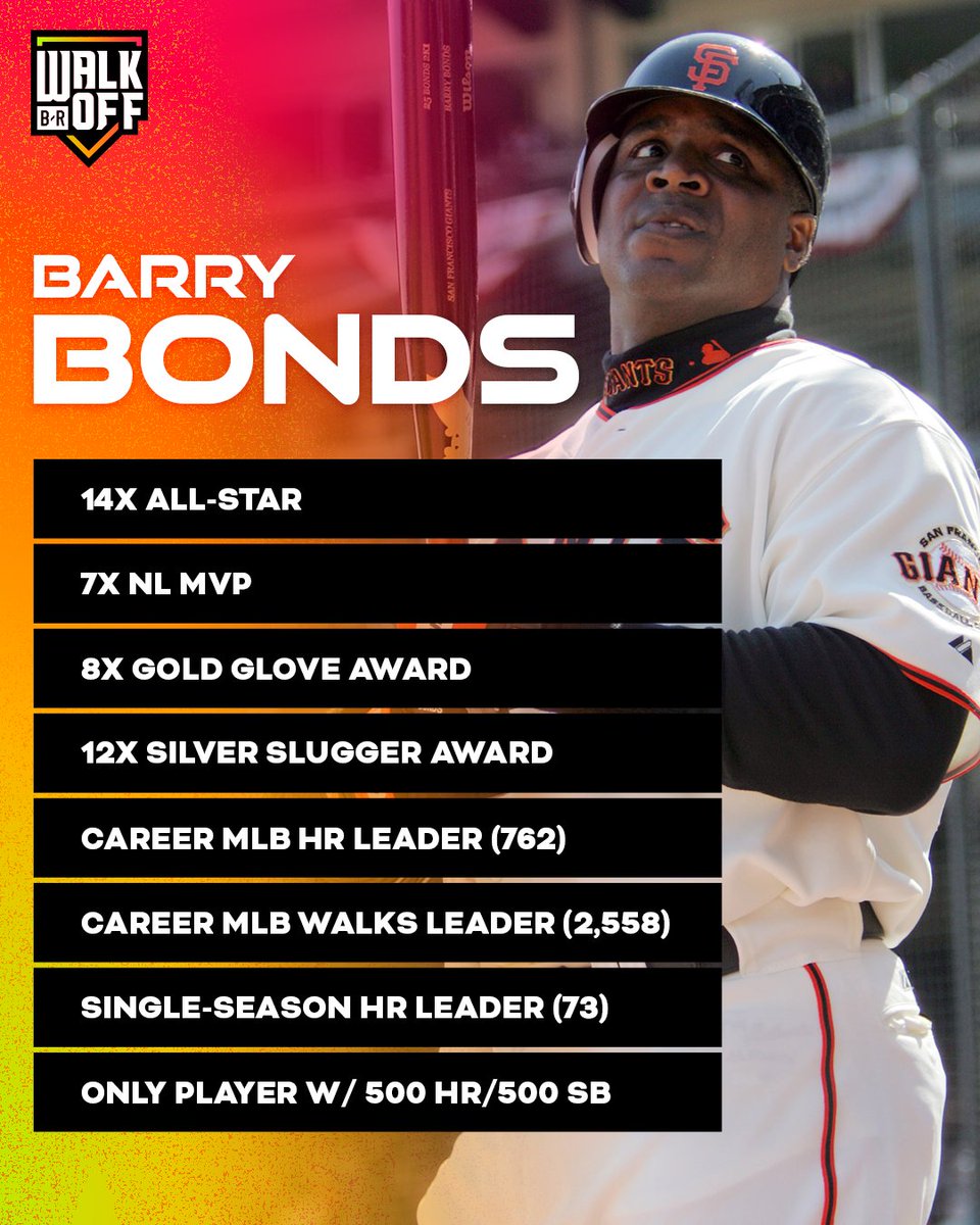 Barry Bonds should be in the Hall of Fame 🗣