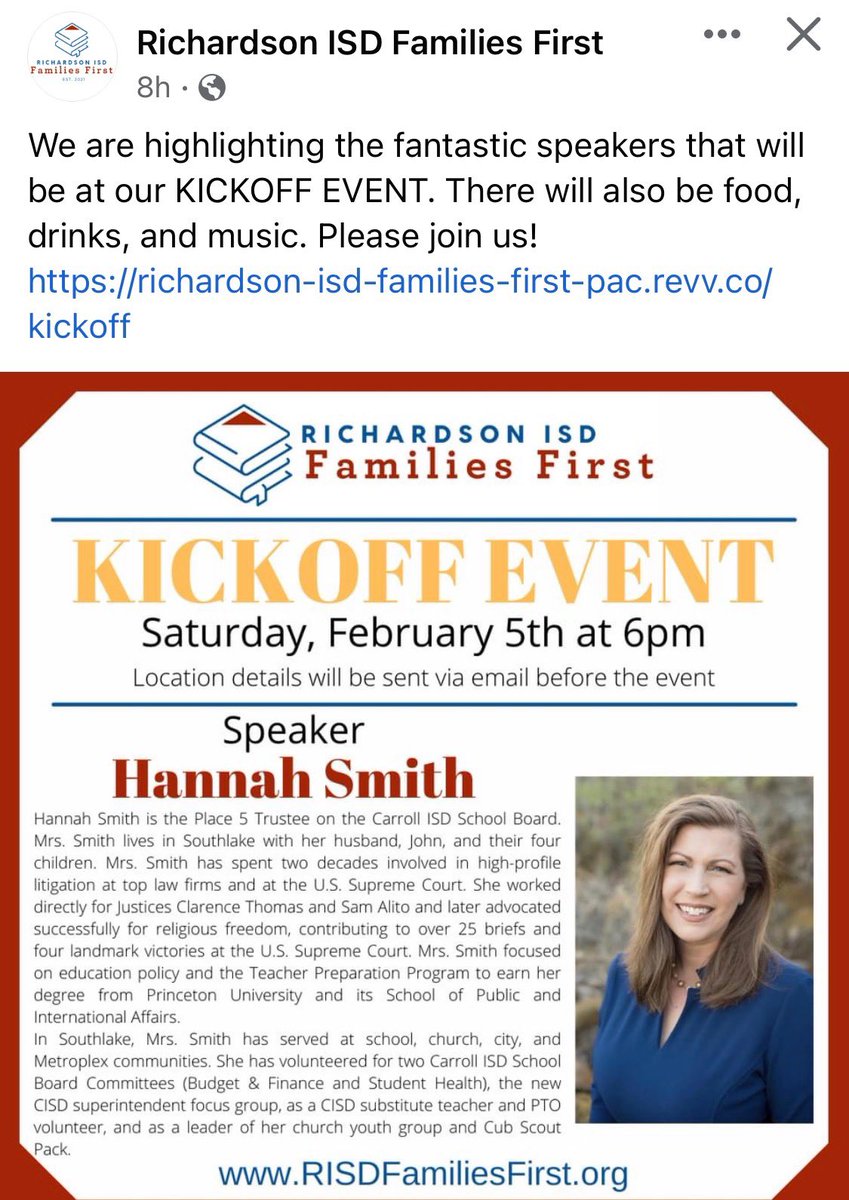 ScottUhlTX's tweet photo. Only 24-Hours after Southlake Carroll Trustees rightly reversed their position on teacher reprimand, Hannah Smith announced speech spread faux CRT rhetoric in Richardson ISD. Shameful, repugnant and anti-democratic, IMO. https://t.co/fQuTqPsBBS