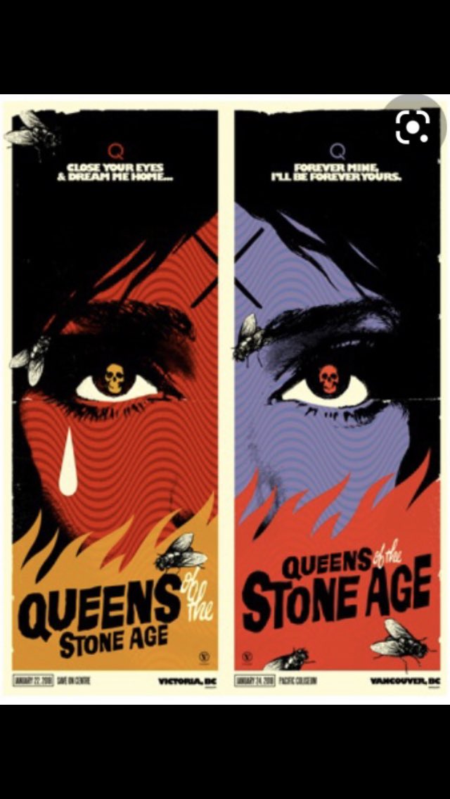 KVanBC's tweet photo. @QOTSALIVE @PNE_Playland day after Victoria @qotsa &amp; @EODMofficial @PNE_Playland  #PacificColiseum  then 7 months later August 4, 2018 we had @qotsa #4 &amp; @EODMofficial #5 @commodorevcr https://t.co/WXK6lxiAaC
