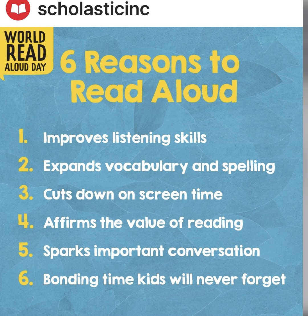 February 2nd: World Read Aloud Day
