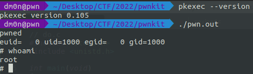 de_dm0n's tweet image. A CVE-2021-4034 exploit :)
#pwnkit 
#pkexec
#Qualys