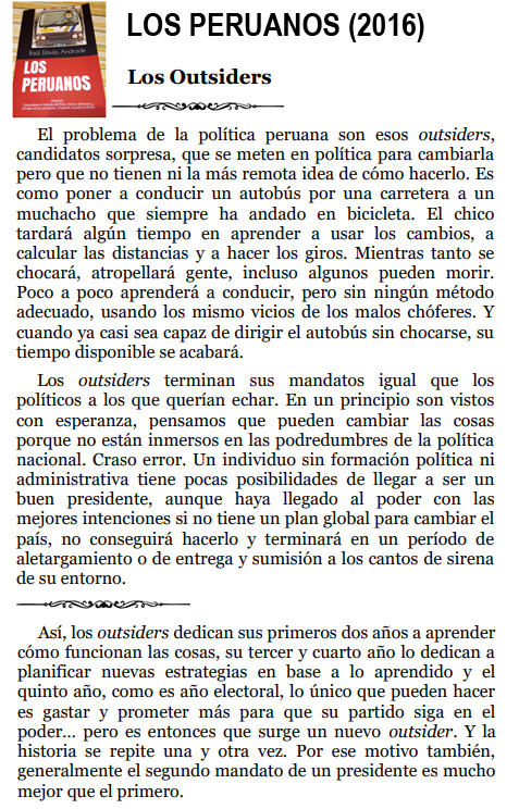 rauldeandra's tweet photo. Pedro Castillo es nada nuevo.
"Los outsiders dedican sus primeros dos años a aprender cómo funcionan las cosas". https://t.co/03XqGGsrRC