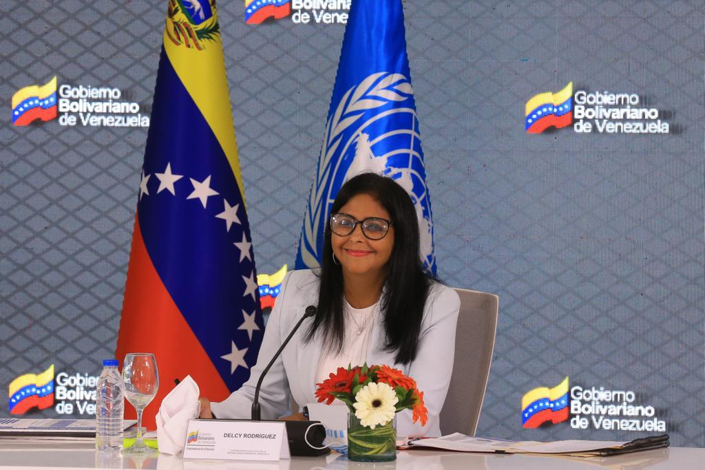 Cancilleria_ve's tweet photo. El Estado venezolano agradeció y tomó debida nota de aquellas recomendaciones en la materia que fueron formuladas dentro del marco del respeto al Derecho Internacional y a nuestra soberanía. https://t.co/lt7EztX4Lc