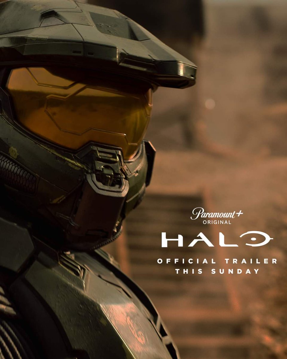 Nuevo póster de la próxima serie de #Halo.
#ParamountPlus anuncia que el próximo domingo veremos el trailer oficial.