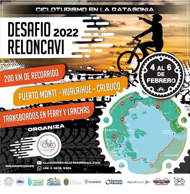 Tenemos el honor de compartirles esta preciosa actividad de @LCiclistas en la Patagonia de nuestro país. Serán 3 días y la dificultad es alta, pero los paisajes son hermosos y la experiencia es única. Son cupos limitados y es necesario hacer mantención previa a tu bicicleta.