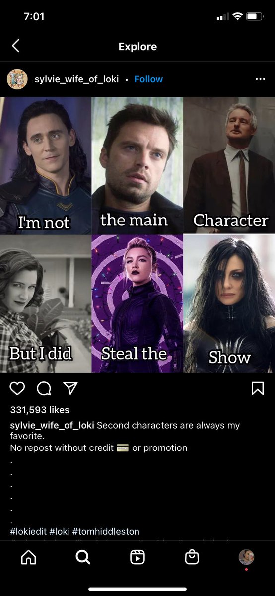 lokipath_'s tweet photo. Yo they admitted Loki wasn’t the main character wild https://t.co/ARNLb6q0hZ