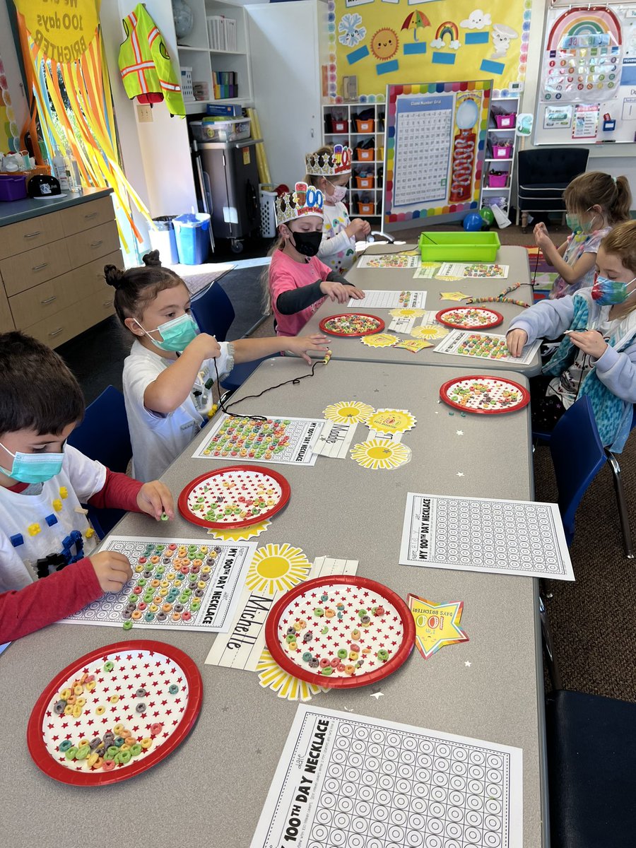 MsAngelaRiley's tweet photo. We truly are 100 days brighter in Room 3!  #100thDayofSchool @pennpanthers https://t.co/CRCsKgT1uh