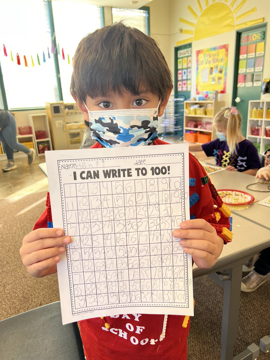 MsAngelaRiley's tweet photo. We truly are 100 days brighter in Room 3!  #100thDayofSchool @pennpanthers https://t.co/CRCsKgT1uh