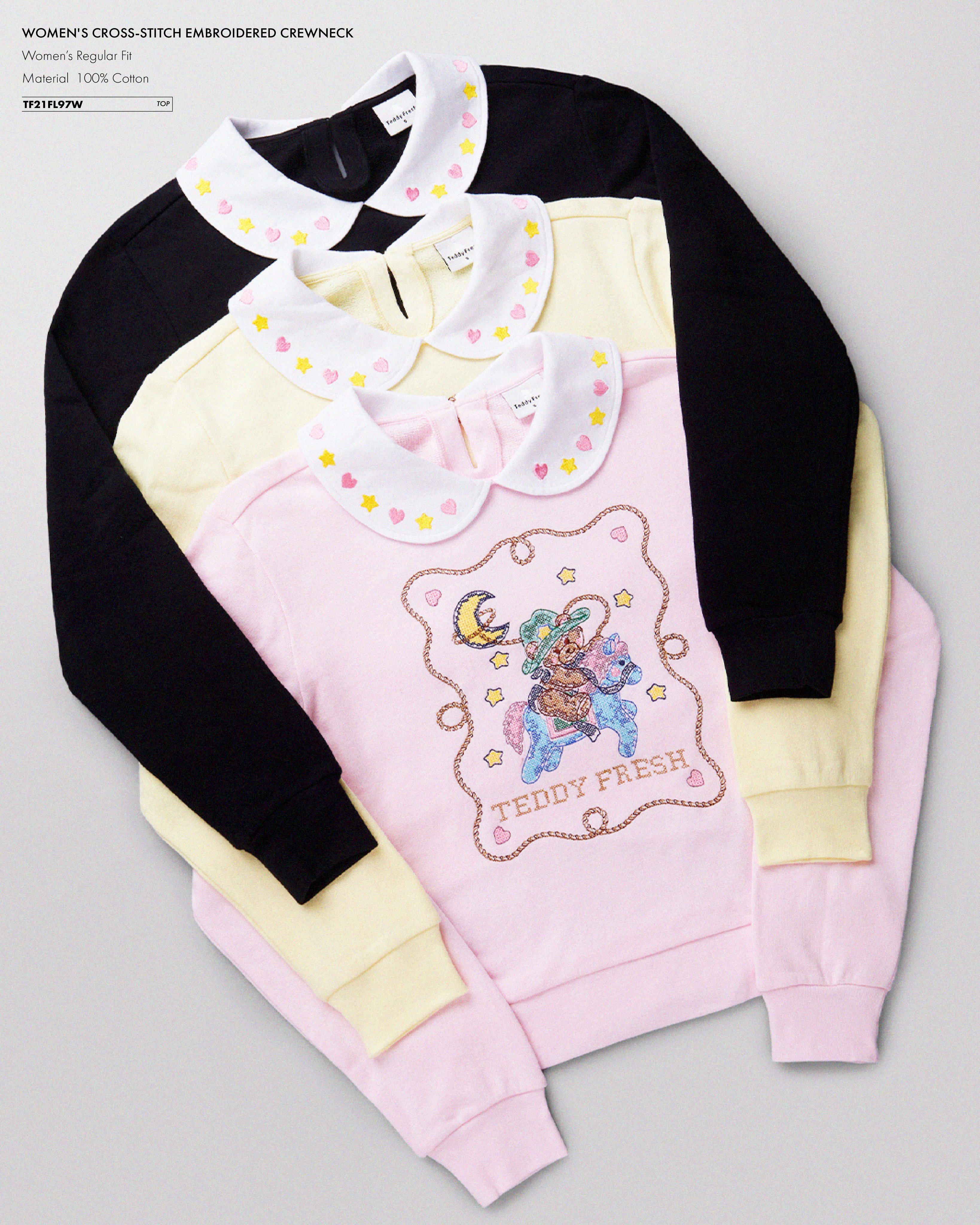 Teddy fresh store embroidered sweater