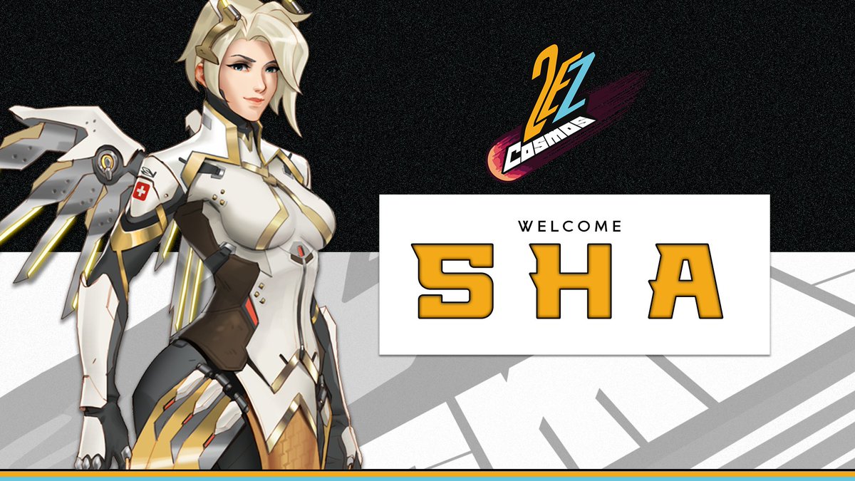 2ezCosmos's tweet photo. A new hero has entered into the cosmos... 🚀

Please welcome our new 'Main Support' @Sha_OW_ 💉 

So happy to have you onboard and excited for what you can help bring to the team! 😁 https://t.co/LcfjSBCDwH