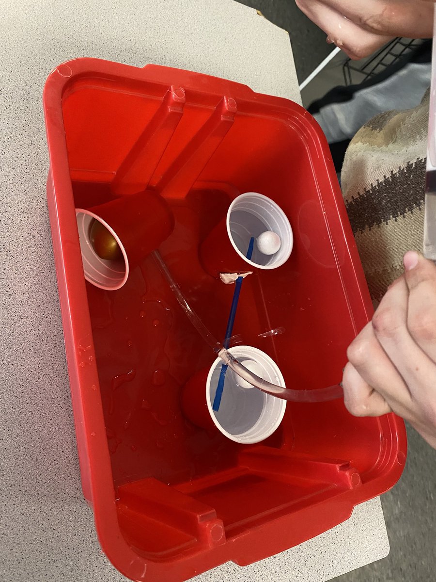 natmcmaster's tweet photo. Can I build simple hydraulic and pneumatic systems? #YesTheyCan #gr8Science @NQspartans @SSRCE_NS https://t.co/H0wgx9pR4M