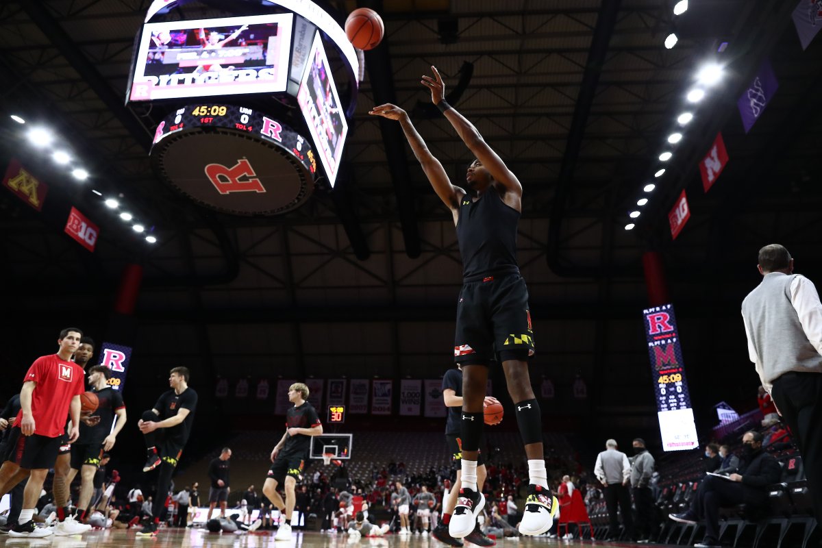 TerrapinHoops's tweet photo. On the floor in the Garden State. https://t.co/Ivng88p2S4
