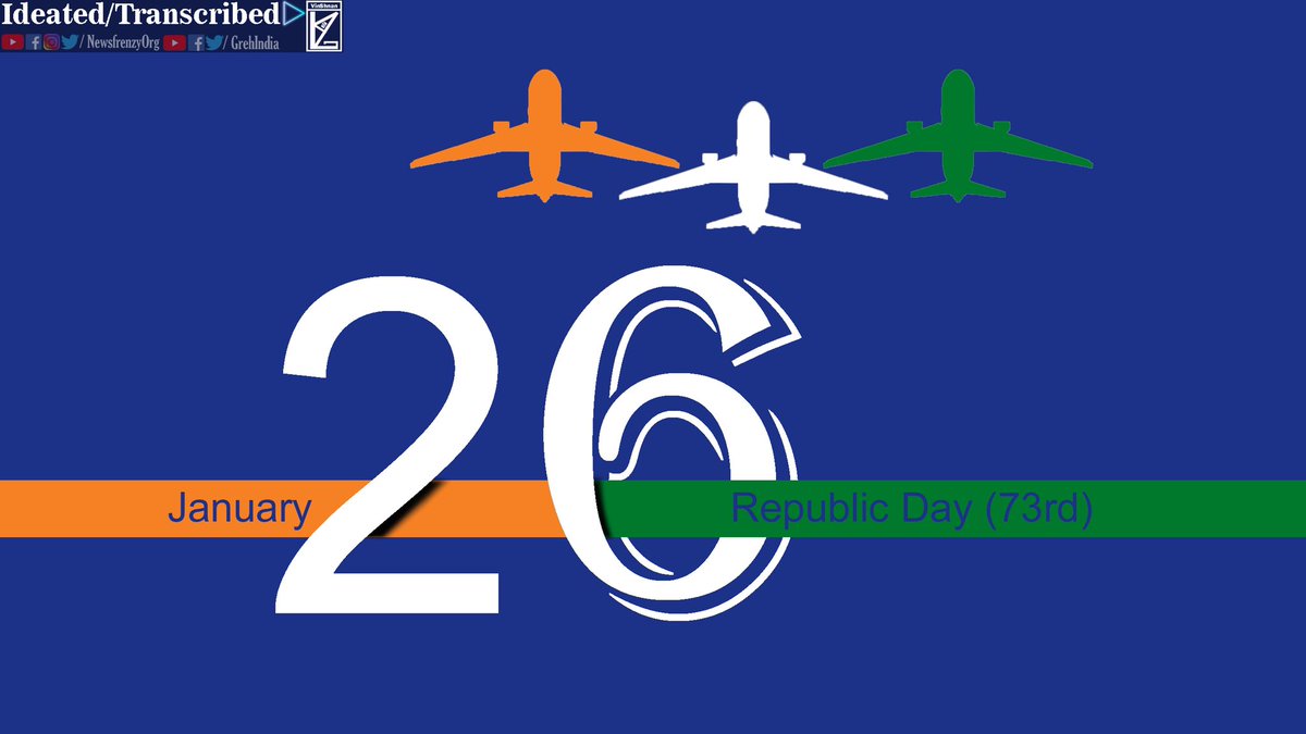 GrehIndia's tweet photo. Please #Respect and #Remember our #Heroes who #Sacrificed for #India.
#HappyRepublicDay
#73rdRDay
#73rdRepublicDay
#RepublicDay
#26January
#26JanuaryRDay
#26JanuaryRepublicDay https://t.co/tlQkzBeH77