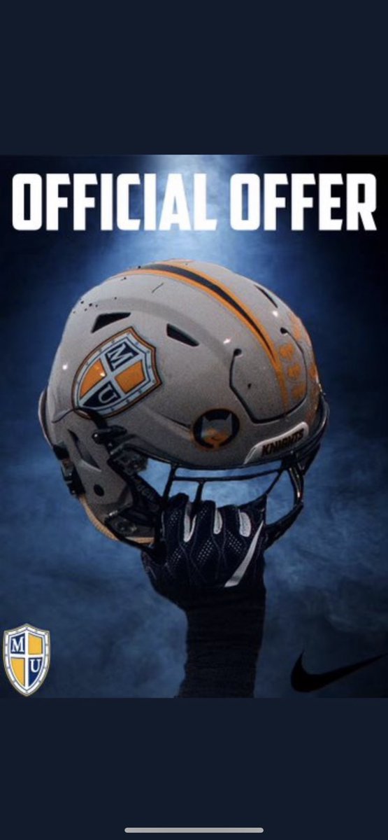 jamesralph50's tweet photo. Blessed to receive an official offer from @MarianUFootball  Thank you @CoachJohnnyHeck for the offer ❗️ #Knights https://t.co/uhzwyX9JMa