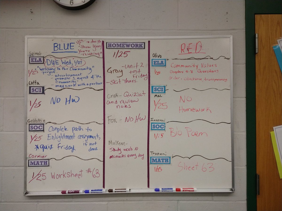 MrsTherriault's tweet photo. #wsparker #7thgrade #8thgrade #hwboard https://t.co/DPw4LIBMvq