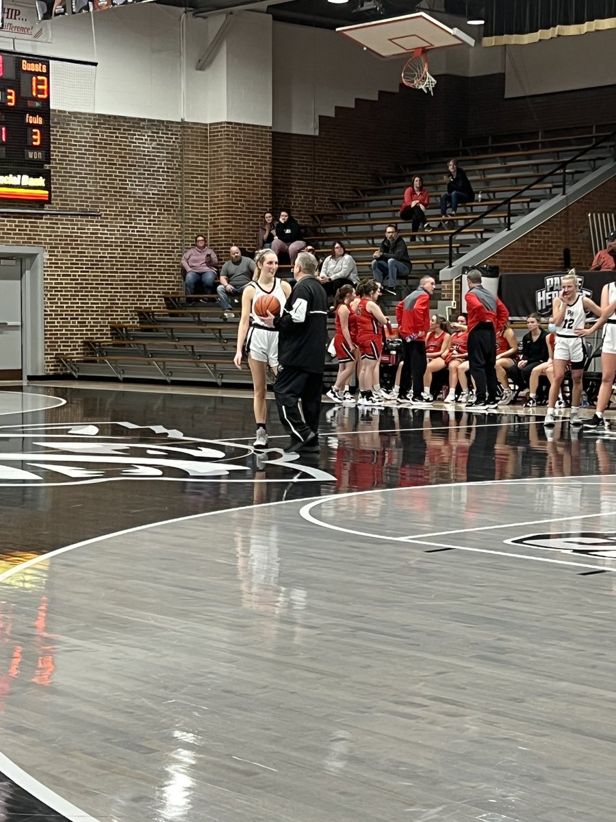 PHWolvesAD's tweet photo. Congrats to PH senior Grace Ramsay for scoring her 1000th point tonight vs Attica! https://t.co/sDqKw1FLIw
