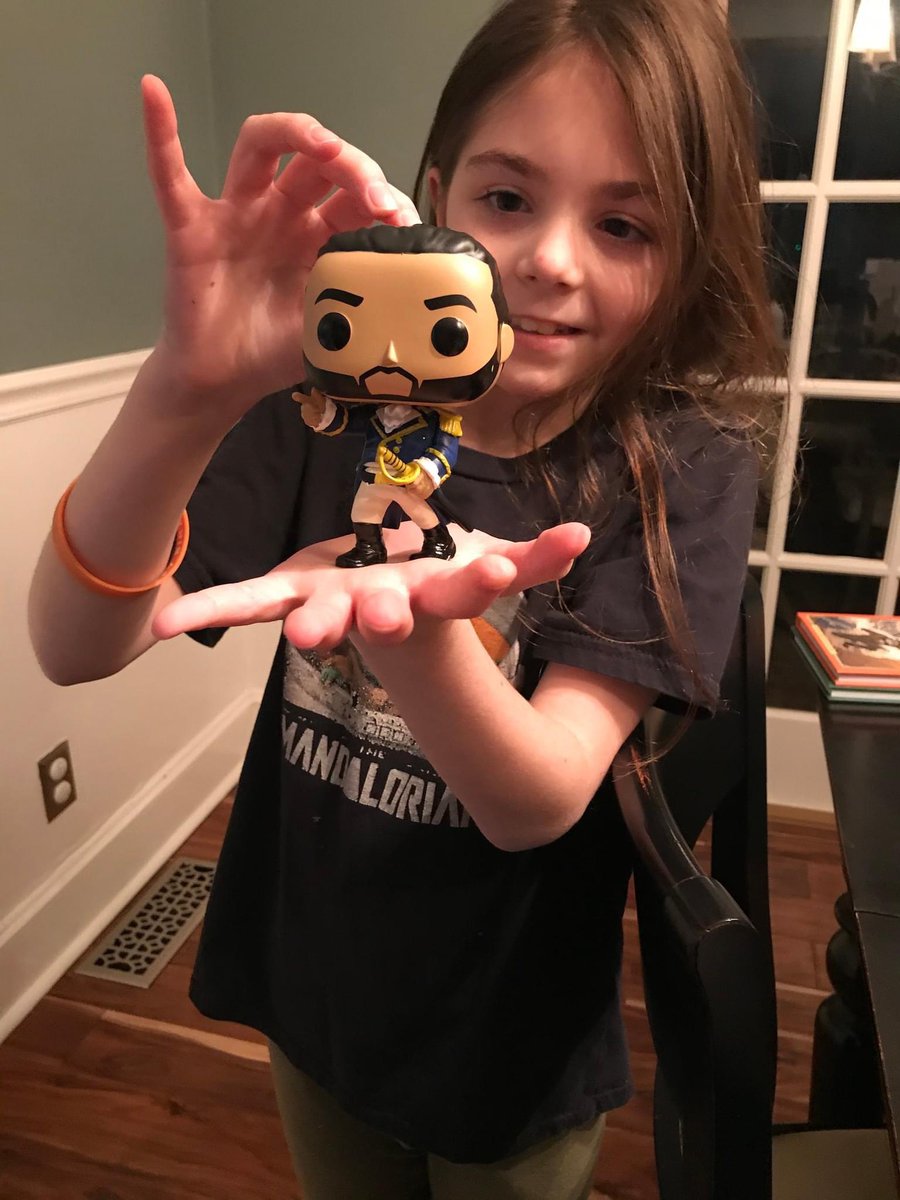 A very happy 8th birthday to this Lafayette loving kid of mine! (She read a book, Nathan Hale’s Hazardous Tales, about Lafayette a few months ago and loved it) We also took her to see Hamilton over Christmas and she like the original on Disney+ due to <a href="/DaveedDiggs/">Daveed Diggs</a>  performance.